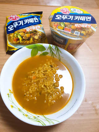 오뚜기카레면 2차 모집 — 5점을 준 리뷰어가 2019년 2월 올린 사용 사진