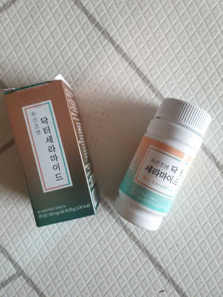 닥터라이즈 속건조엔 닥터세라마이드 60정 X 1병 — 5점을 준 리뷰어가 2020년 3월 올린 사용 사진