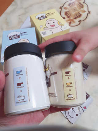 킨더퍼페츠 버블베이스 200g + 바바옐로우 200g — 5점을 준 리뷰어가 2020년 3월 올린 사용 사진