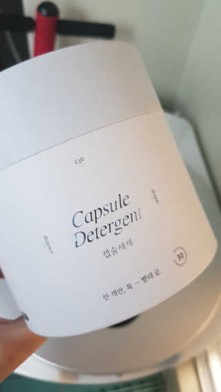 공구일이 0912 캡슐세제 — 5점을 준 리뷰어가 2019년 5월 올린 사용 사진