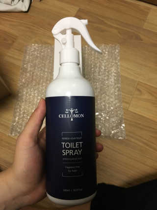 셀로몬 토일렛 스프레이 500ml — 4.83점을 준 리뷰어가 2018년 5월 올린 사용 사진