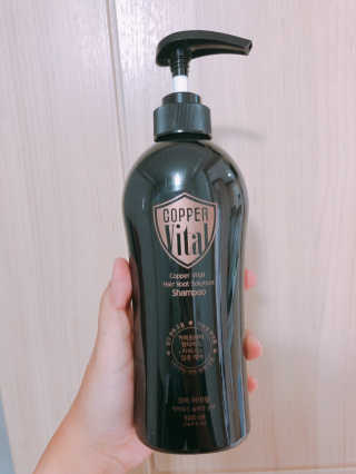 코퍼바이탈 헤어루트 솔루션 샴푸 500ml — 3점을 준 리뷰어가 2018년 9월 올린 사용 사진