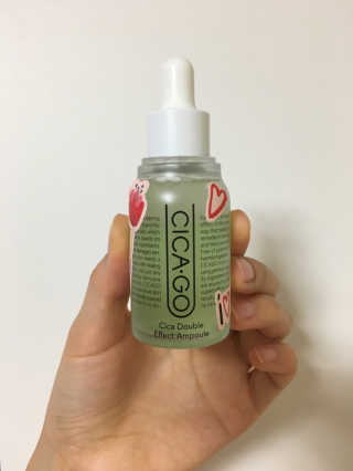 시카고 시카 더블 이펙트 앰플 30ml 기획세트 — 5점을 준 리뷰어가 2018년 8월 올린 사용 사진