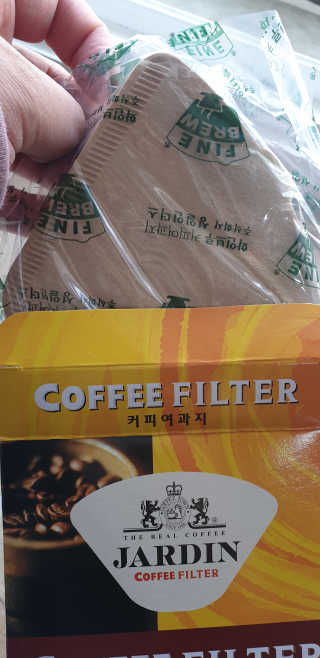(주)쟈뎅 [쟈뎅] 클래스 신선한 하루 원두+여과지 SET — 5점을 준 리뷰어가 2019년 3월 올린 사용 사진