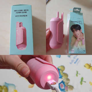 유닉스 USB 충전식 헤어롤 슈가핀 38mm — 5점을 준 리뷰어가 2020년 3월 올린 사용 사진