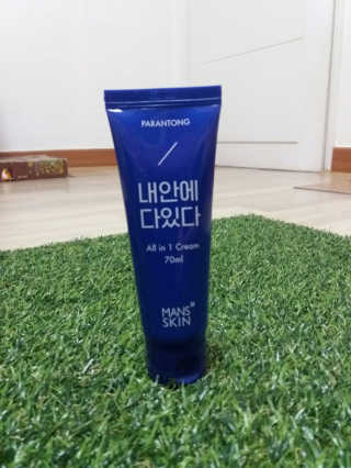 맨즈스킨 파란통 내안에다있다 — 5점을 준 리뷰어가 2017년 9월 올린 사용 사진