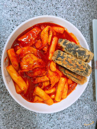 화곡미담 옛날 떡볶이 — 5점을 준 리뷰어가 2020년 2월 올린 사용 사진