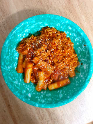 화곡미담 옛날 떡볶이 — 5점을 준 리뷰어가 2020년 3월 올린 사용 사진