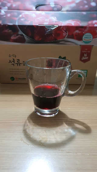 [하이헬스] 정말 진하고 맛있는 유기농 석류즙 30포 — 3점을 준 리뷰어가 2019년 11월 올린 사용 사진