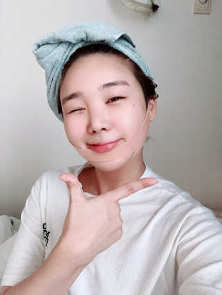 아이디플라코스메틱 아이디 페이스핏 마이너스 밴드 — 4.5점을 준 리뷰어가 2019년 9월 올린 사용 사진
