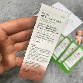 셀퓨전씨 트리악 포어 딜리트 버블 팩 — 3.5점을 준 리뷰어가 2018년 4월 올린 사용 사진