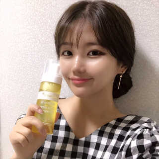 [더메디닥터] 이데베논 클렌징 무스 — 4점을 준 리뷰어가 2019년 6월 올린 사용 사진