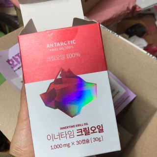 이너블릭 이너타임 크릴오일 — 4점을 준 리뷰어가 2019년 12월 올린 사용 사진