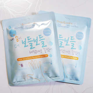 코코라 HAND & FOOT MASK SET — 4.67점을 준 리뷰어가 2017년 8월 올린 사용 사진