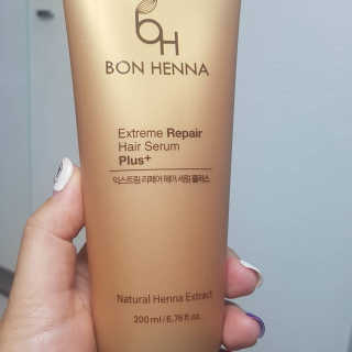 BH 본헤나 익스트림 리페어 헤어 세럼 200ml — 4점을 준 리뷰어가 2019년 5월 올린 사용 사진