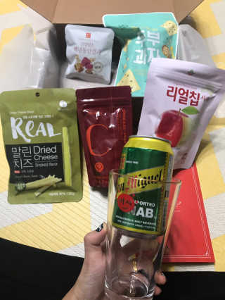 [맘마레시피] 육퇴 후 맥주는 진리, 육퇴간식박스 — 5점을 준 리뷰어가 2019년 11월 올린 사용 사진