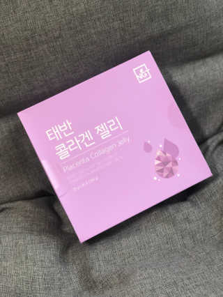 네츄럴굿띵스 태반 콜라겐 젤리 15포 — 5점을 준 리뷰어가 2018년 9월 올린 사용 사진