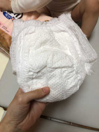 보솜이 액션핏 팬티형 — 5점을 준 리뷰어가 2019년 3월 올린 사용 사진