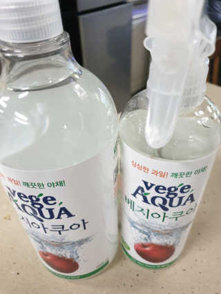 베지아쿠아 475ml + 리필 1000ml 1Set — 5점을 준 리뷰어가 2019년 8월 올린 사용 사진