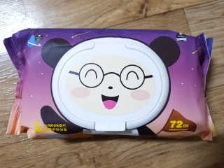 달곰이 물티슈 — 5점을 준 리뷰어가 2019년 2월 올린 사용 사진