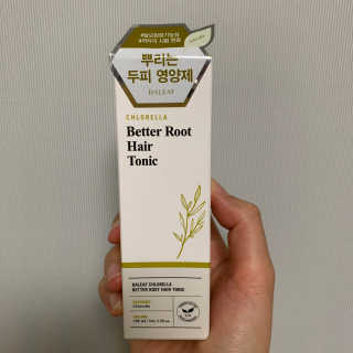 달리프 클로렐라 베러 루트 헤어토닉 100ml — 5점을 준 리뷰어가 2020년 1월 올린 사용 사진