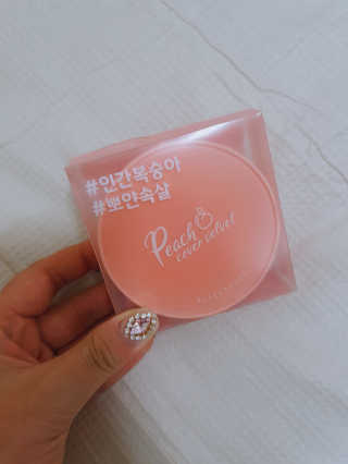 [블랙루즈] 피치 커버 벨벳 쿠션 2종 중 택1 — 1점을 준 리뷰어가 2019년 10월 올린 사용 사진