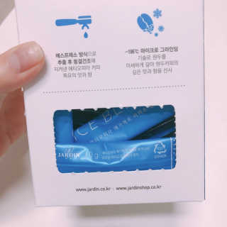 (주)쟈뎅 [쟈뎅] 에스프레소스틱 아이스블렌드 — 4점을 준 리뷰어가 2019년 5월 올린 사용 사진