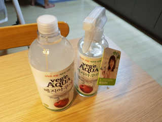베지아쿠아 475ml + 리필 1000ml 1Set — 5점을 준 리뷰어가 2019년 8월 올린 사용 사진