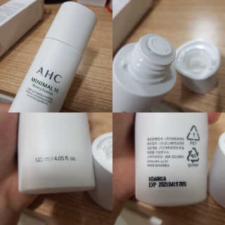 AHC 에이 에이치 씨 미니멀 10 워터리 에센스 — 5점을 준 리뷰어가 2018년 12월 올린 사용 사진