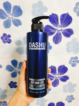 다슈코리아 다슈 데일리 단백질 한방 두피 골드 샴푸 500ml — 5점을 준 리뷰어가 2020년 3월 올린 사용 사진