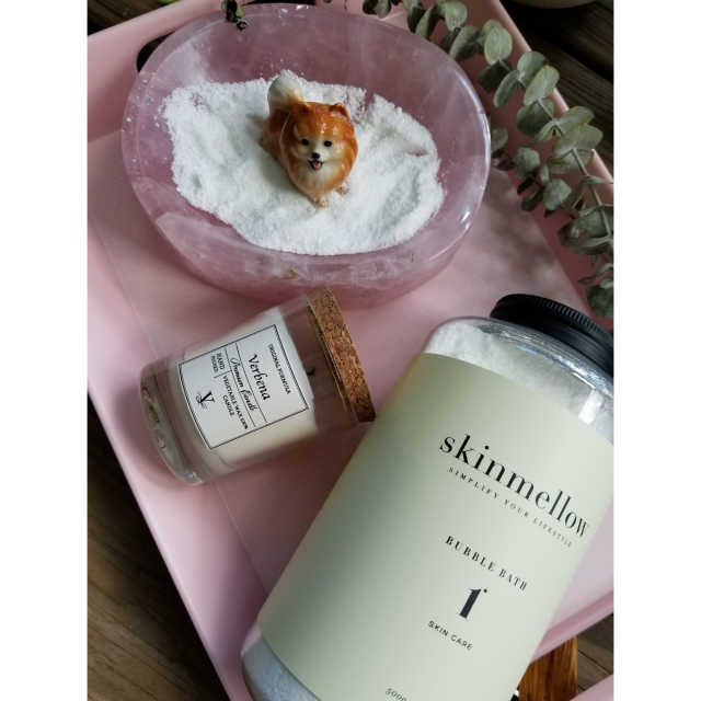 스킨 멜로우 버블 배스 리뷰 사진