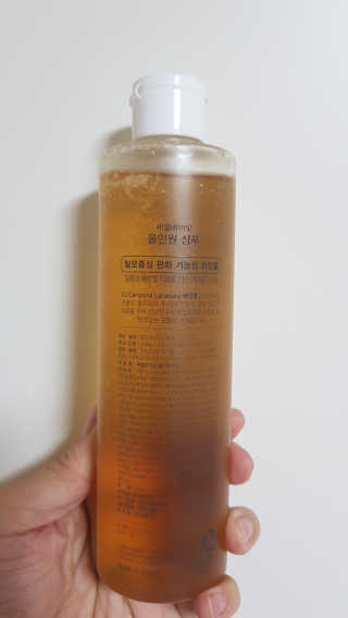 씨엘바이오 올인원 샴푸 300ml — 5점을 준 리뷰어가 2018년 12월 올린 사용 사진