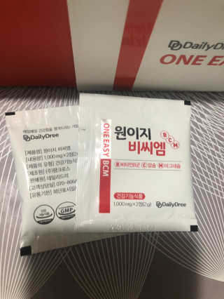 데일리드리 원이지비씨엠 — 5점을 준 리뷰어가 2019년 8월 올린 사용 사진
