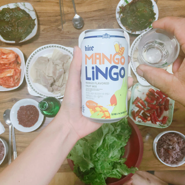 하이트 망고링고 리뷰 사진