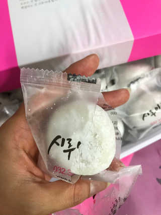 시루아네 덜커덕합격떡 1호, 찹쌀떡개별포장 60g 15개 — 5점을 준 리뷰어가 2018년 11월 올린 사용 사진
