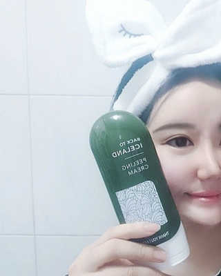 땡큐파머 백 투 아이슬란드 필링 크림 — 5점을 준 리뷰어가 2018년 1월 올린 사용 사진