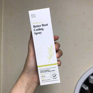 달리프 클로렐라 베러 루트 쿨링 스프레이 100ml — 5점을 준 리뷰어가 2019년 6월 올린 사용 사진