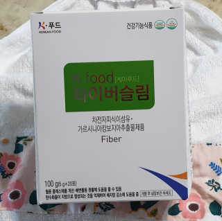 케이푸드 똥기사의 Kfood 화이버슬림 — 5점을 준 리뷰어가 2019년 8월 올린 사용 사진