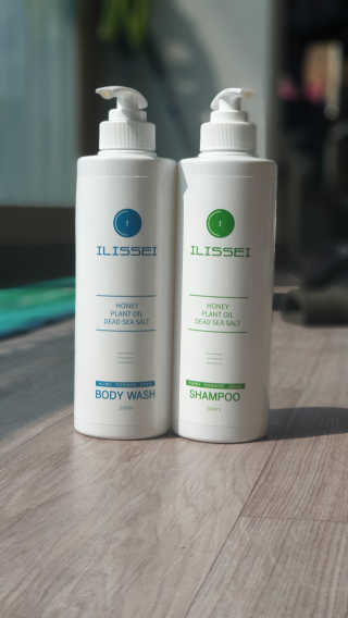 일리세이 허니 샴푸 500ml + 허니 바디워시 500ml 세트 — 5점을 준 리뷰어가 2020년 4월 올린 사용 사진