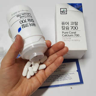 네츄럴굿띵스 퓨어 코랄 칼슘 700 30일분 — 5점을 준 리뷰어가 2018년 5월 올린 사용 사진