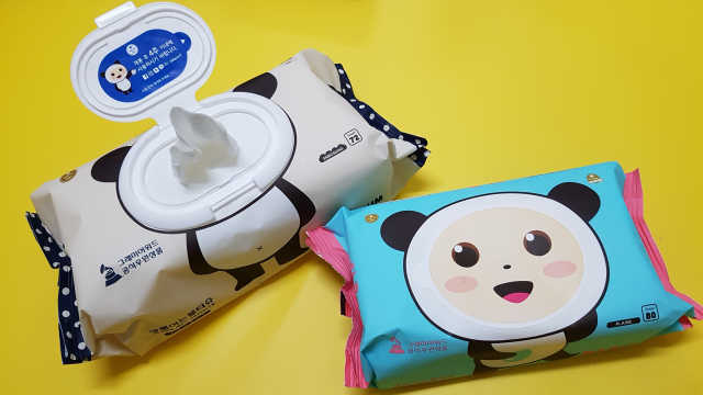 달곰이 물티슈 리뷰 사진