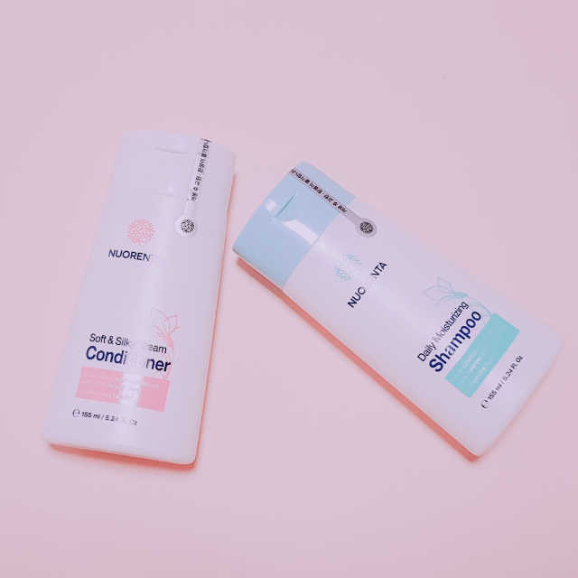 노렌타 데일리 샴푸,컨디셔너 세트 리뷰 사진