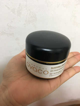 오바코 ovaco 오바코 슬리핑 크림 — 4.67점을 준 리뷰어가 2017년 12월 올린 사용 사진