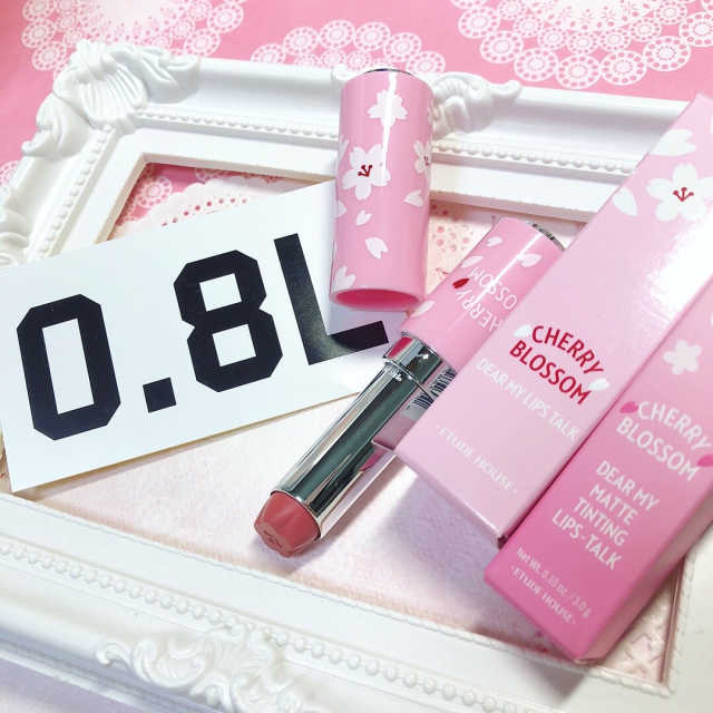 CHERRYBLOSSOM DEAR MY LIPS-TALK CASE &amp; LIP 리뷰 사진