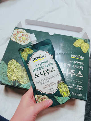 장수농가 남태평양 사모아 노니 원액 1L or 200mlx10팩 중 택 1 — 5점을 준 리뷰어가 2019년 1월 올린 사용 사진