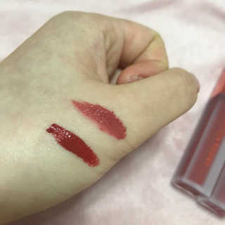 [블랙루즈] 에어 핏 벨벳 틴트3 택1+랜덤1 — 5점을 준 리뷰어가 2019년 2월 올린 사용 사진
