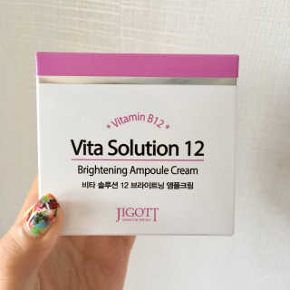 지고트 비타솔루션12 브라이트닝 앰플 크림 100ml — 4점을 준 리뷰어가 2019년 6월 올린 사용 사진