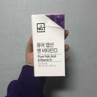 네츄럴굿띵스 퓨어 락토 철분 60일분 — 5점을 준 리뷰어가 2018년 2월 올린 사용 사진