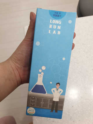 BAIO HEALTH LABS LONG RUN LAB 10개입 1박스 — 4점을 준 리뷰어가 2020년 1월 올린 사용 사진