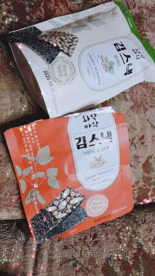 더빈트 와삭바삭 김스낵 — 5점을 준 리뷰어가 2019년 12월 올린 사용 사진